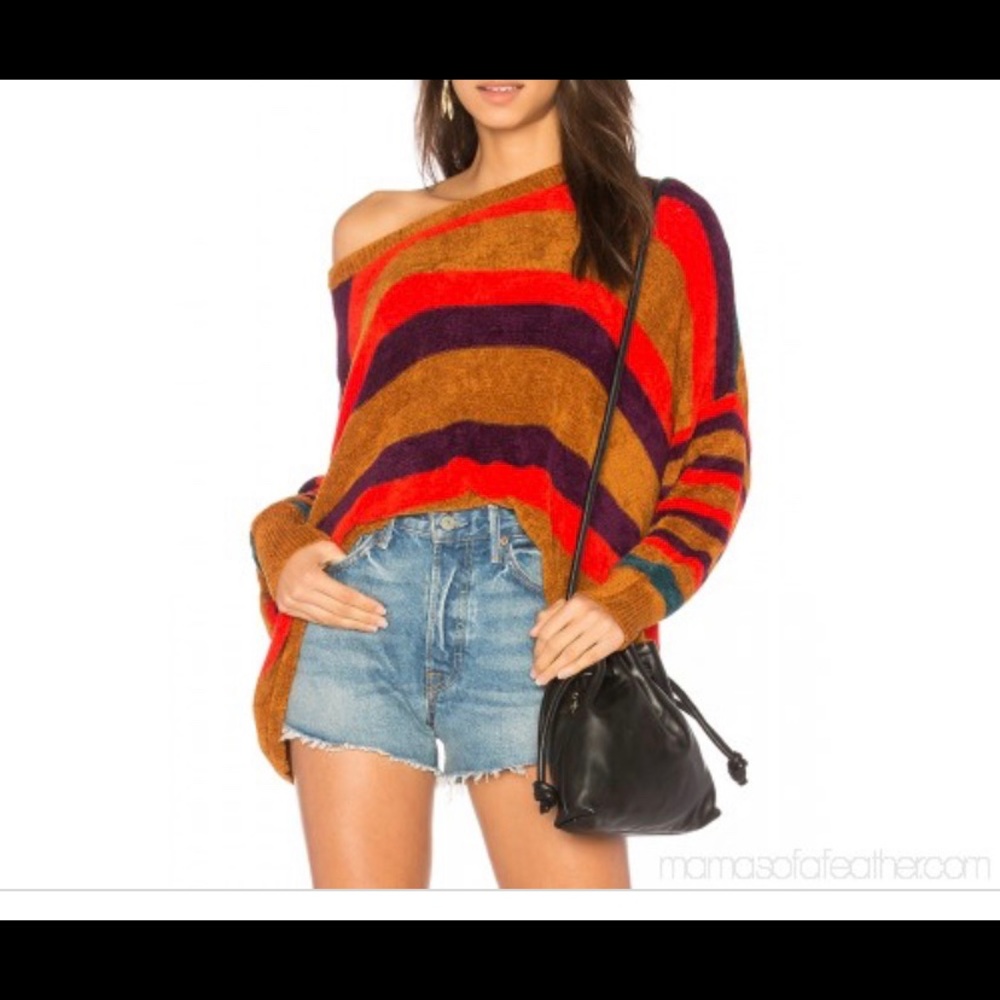 XS Free People Pullover Terracotta Sweater